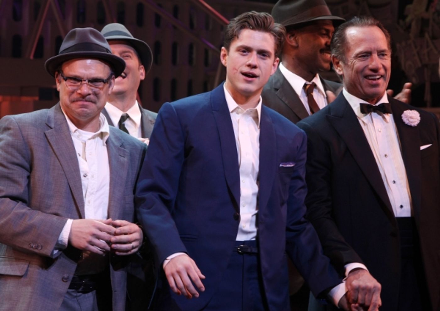 Photo Coverage: CATCH ME IF YOU CAN Opening Night Curtain Call  Image