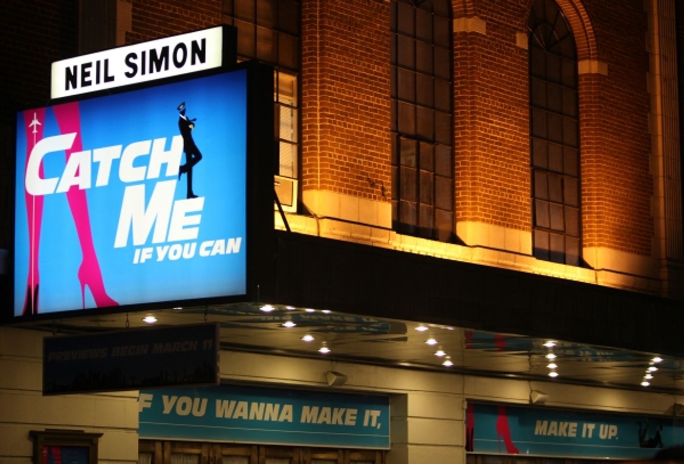 Photo Coverage: CATCH ME IF YOU CAN Opening Night Curtain Call  Image