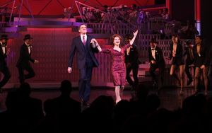 Nick Wyman & Linda Hart during the Broadway Opening Night Curtain Call for 'Catch Me If You Can' in New York City. @ BroadwayWorld Nick Wyman & Linda Hart during the Broadway Opening Night Curtain Call for 'Catch Me Photo