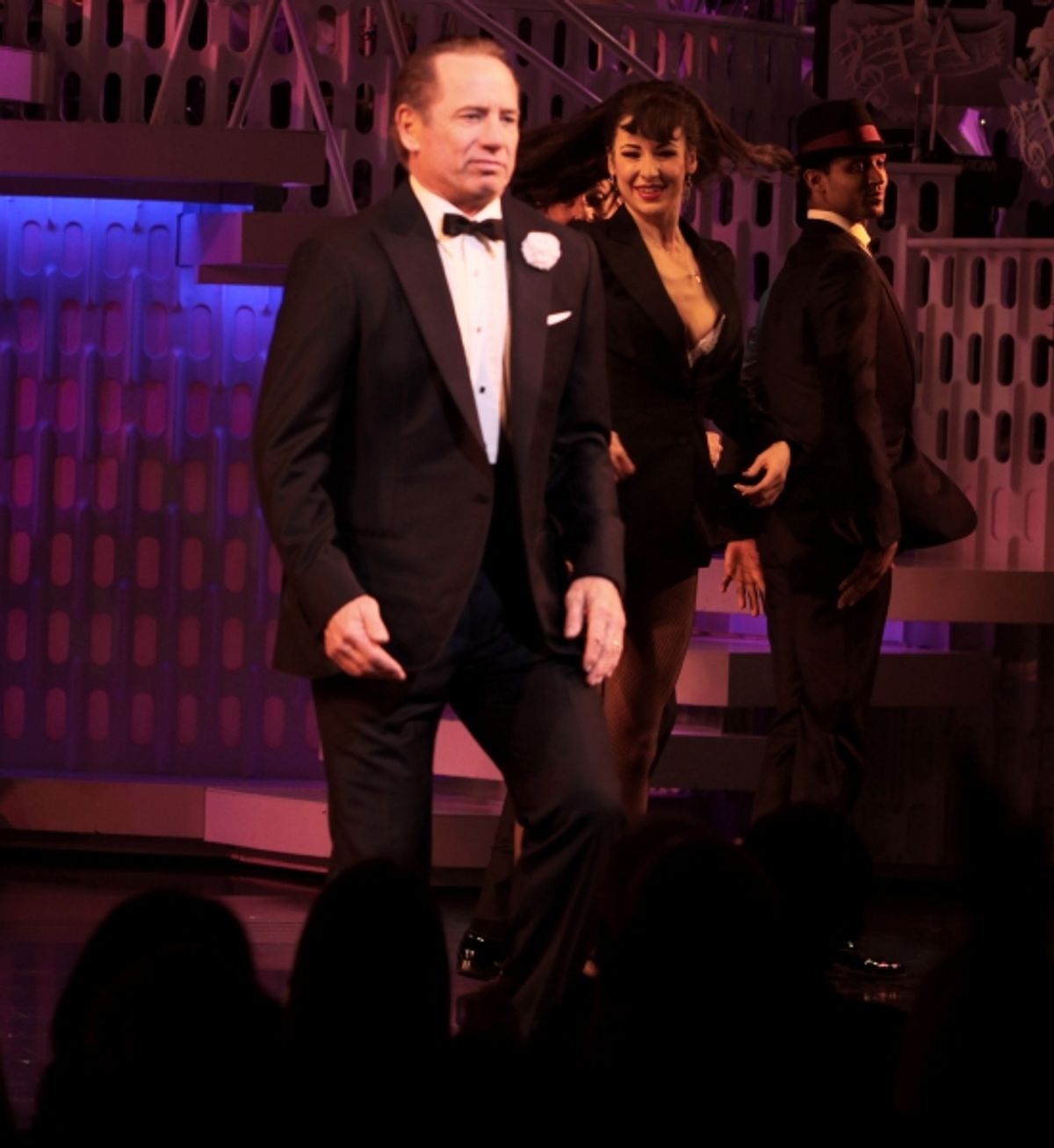Tom Wopat during the Broadway Opening Night Curtain Call for 'Catch Me If You Can' in New York City. at 