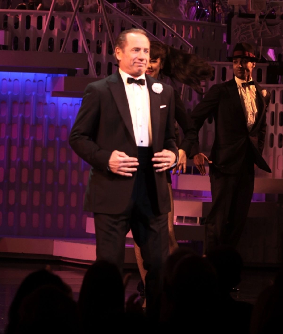 Tom Wopat during the Broadway Opening Night Curtain Call for 'Catch Me If You Can' in New York City. at 