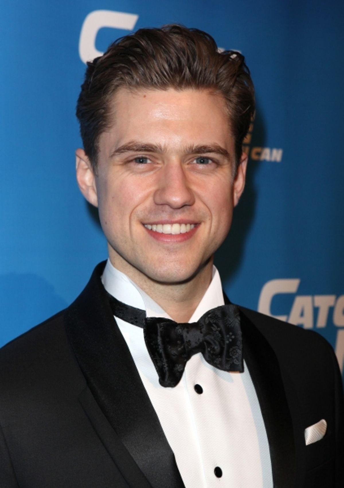 Aaron Tveit attending the Broadway Opening Night After Party for 'Catch Me If You Can' in New York City. at 
