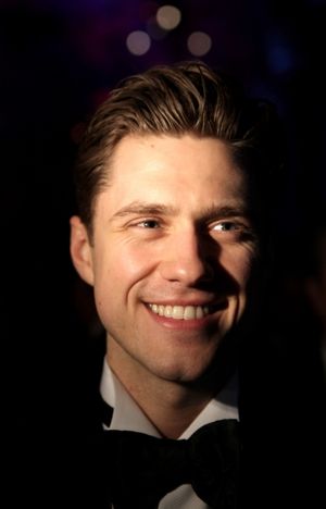 Aaron Tveit attending the Broadway Opening Night After Party for 'Catch Me If You Can' in New York City. @ BroadwayWorld Aaron Tveit attending the Broadway Opening Night After Party for 'Catch Me If You Can Photo