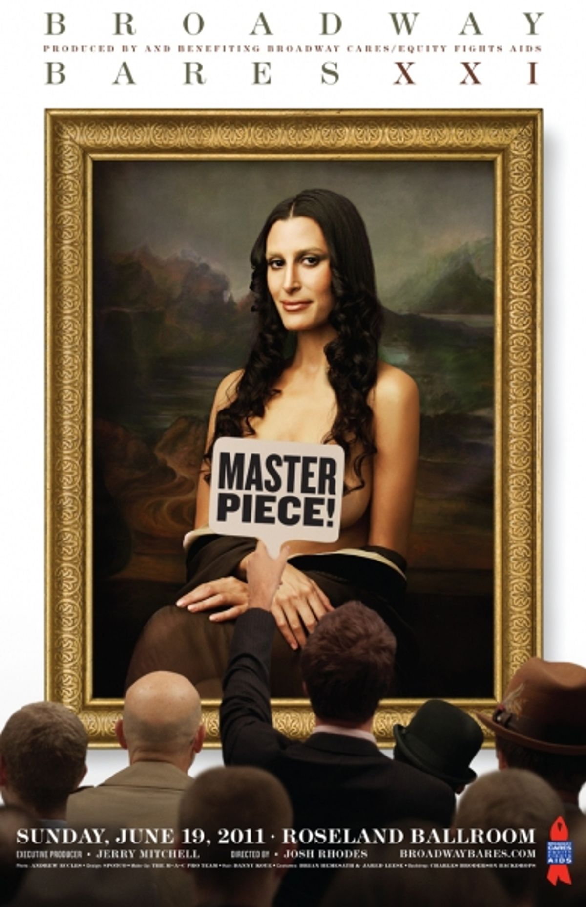 BROADWAY BARES XXI Art, Model Jessica Press at 