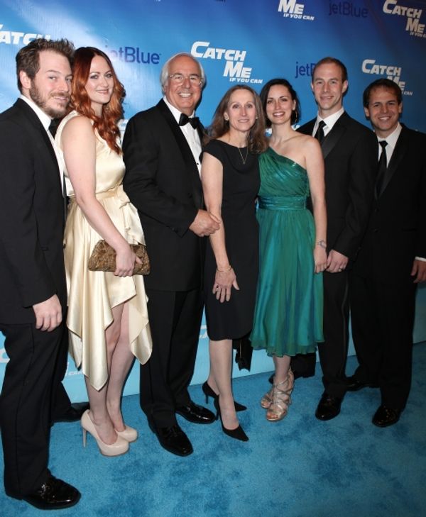 Frank Abagnale Jr. & guests attending the Broadway Opening Night Performance of 'Catc Photo