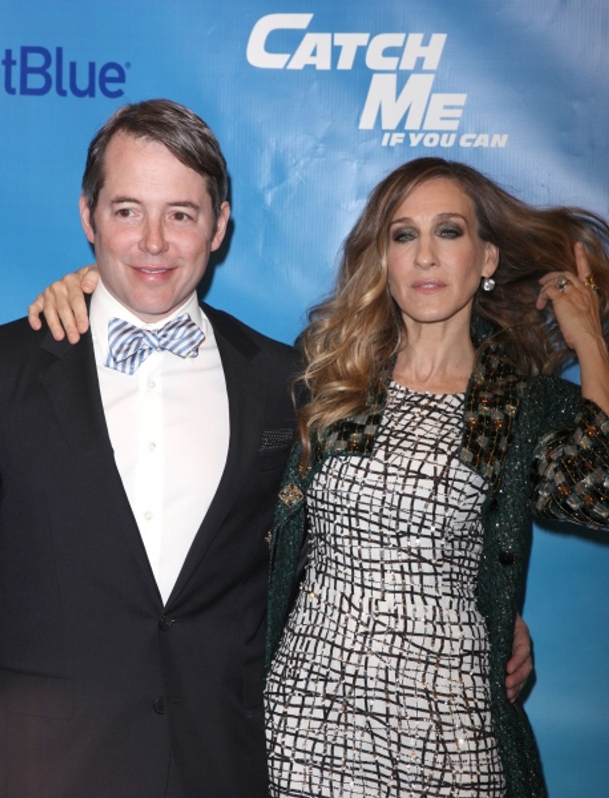 Matthew Broderick & Sarah Jessica Parker attending the Broadway Opening Night Performance of 'Catch Me If You Can' at the Neil Simon Theatre in New York City. at 