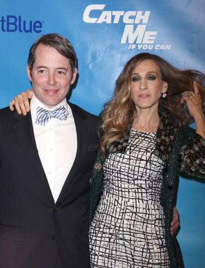 Matthew Broderick & Sarah Jessica Parker attending the Broadway Opening Night Perform Photo
