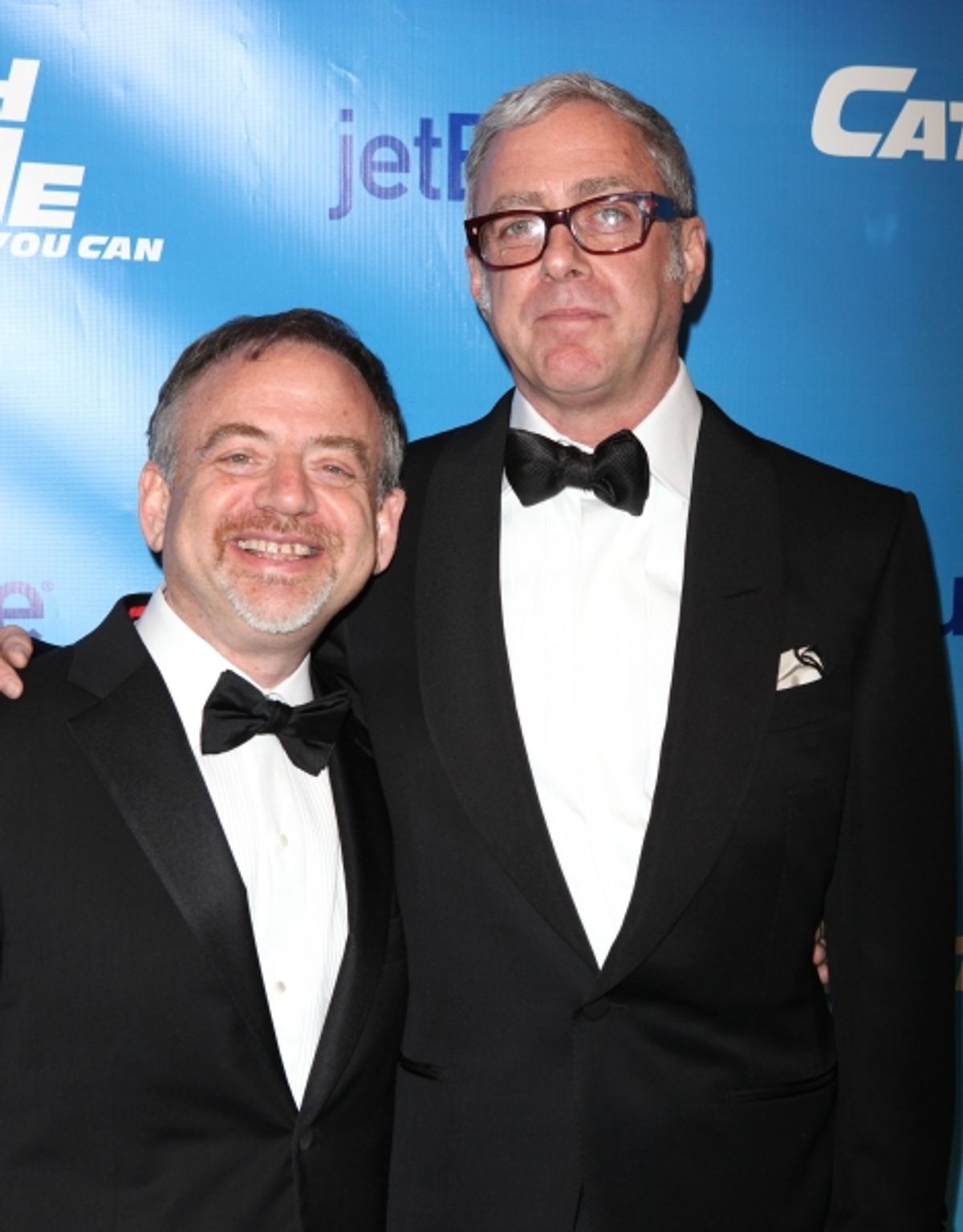 Marc Shaiman & Scott Wittman attending the Broadway Opening Night Performance of 'Catch Me If You Can' at the Neil Simon Theatre in New York City. at 