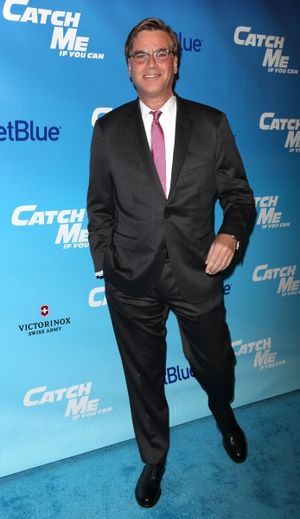 Aaron Sorkin attending the Broadway Opening Night Performance of 'Catch Me If You Can' at the Neil Simon Theatre in New York City. @ BroadwayWorld Aaron Sorkin attending the Broadway Opening Night Performance of 'Catch Me If You Can Photo