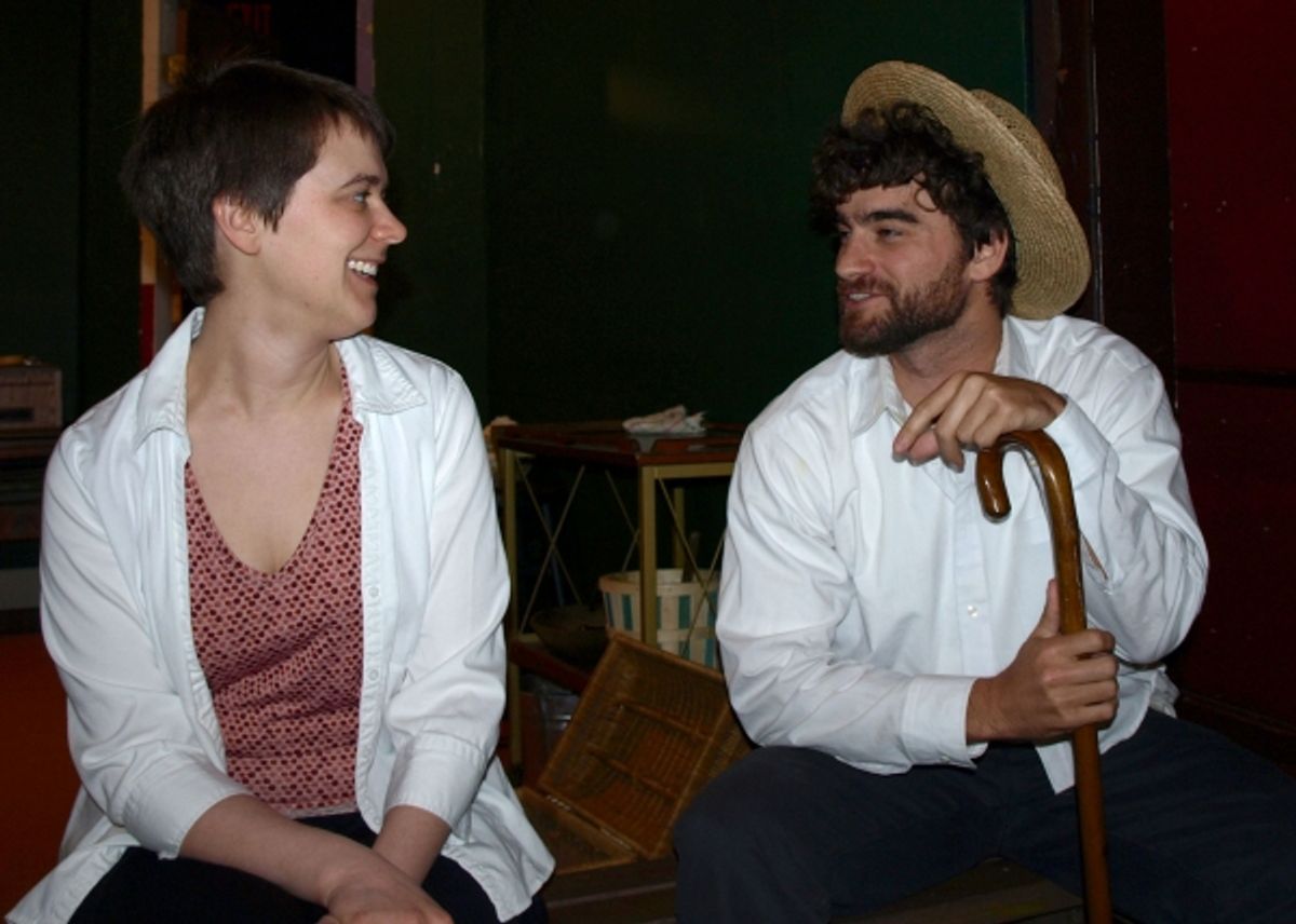 Erica Smith, Daniel Schall at 