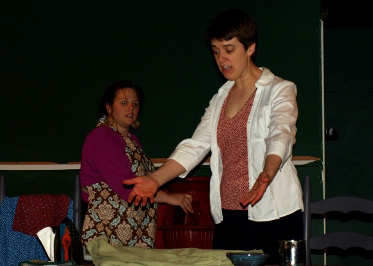  Liz English, Erica Smith at 