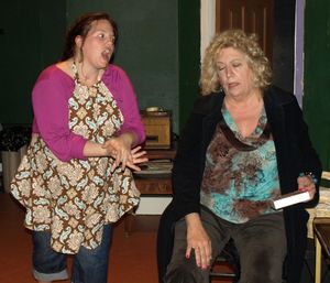 Liz English, Maureen Rogers Photo