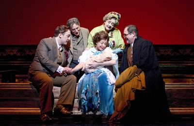  Alexander Gemignani, Chip Zien, Joyce Van Patten, Donna Murphy, Stadlen  Photo