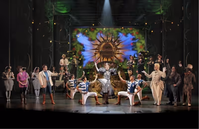 Karen Mason and the cast of WONDERLAND Photo
