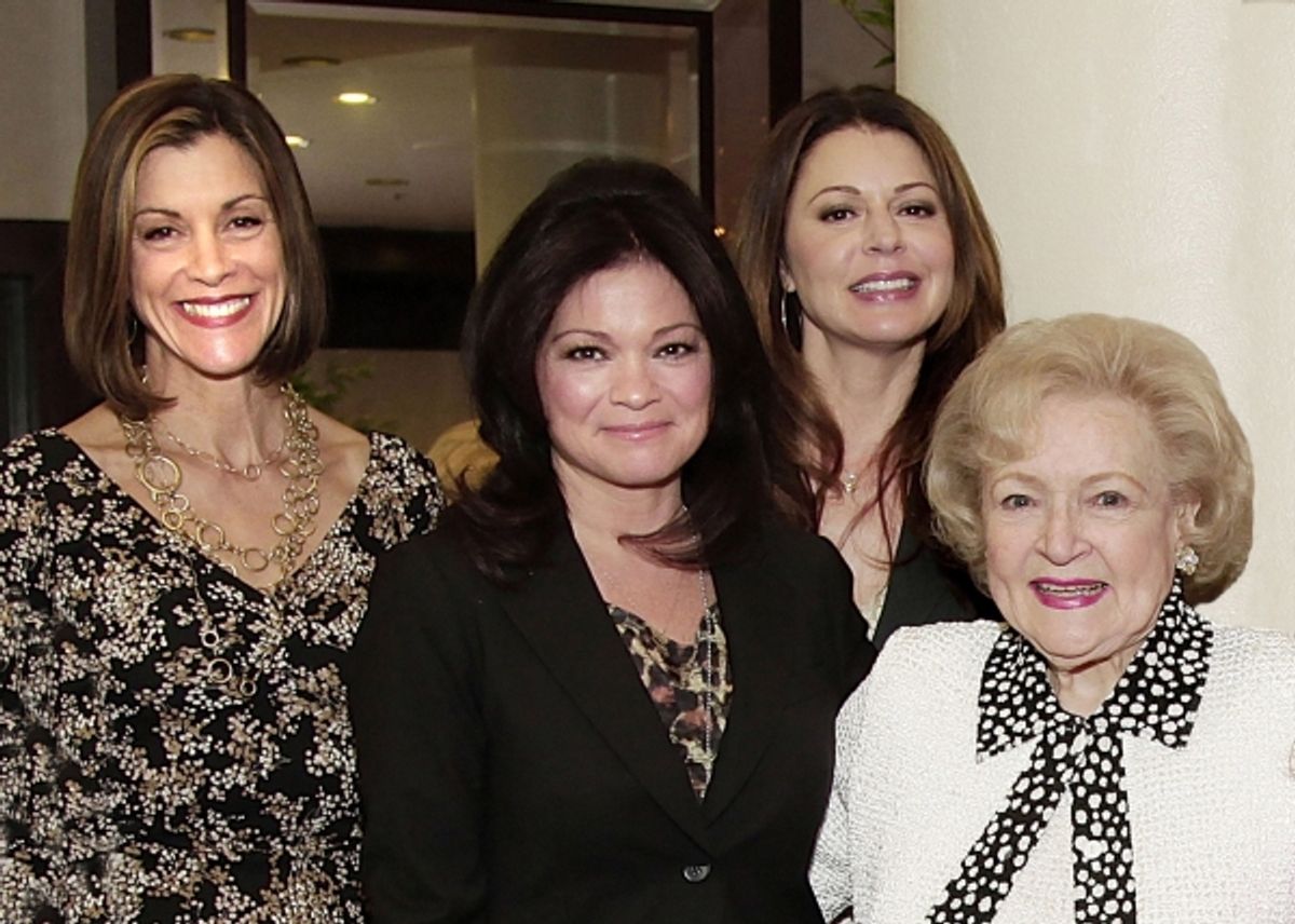 Wendie Malick, Valerie Bertinelli, Jane Leeves and Betty White at 
