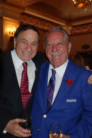 Richard Sherman and Magic Castle co-founder Milt Larsen  Photo