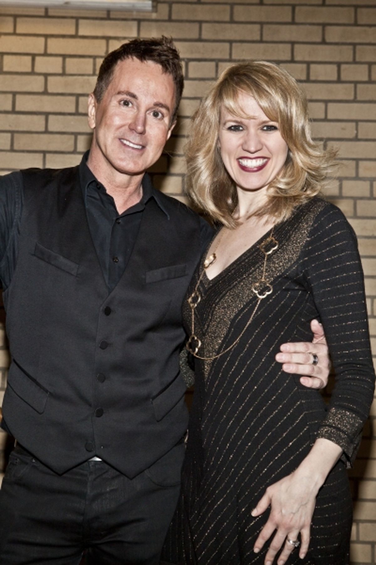 David Gaines and Lauren Kennedy at 