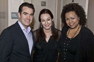 Brian d'Arcy James, Jessica Molaskey and Aisha De Haas @ BroadwayWorld Brian d'Arcy James, Jessica Molaskey and Aisha De Haas Photo
