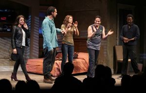 Annabella Sciorra, Bobby Cannavale, Elizabeth Rodriguez, Yul Vazquez & Chris Rock dur Photo