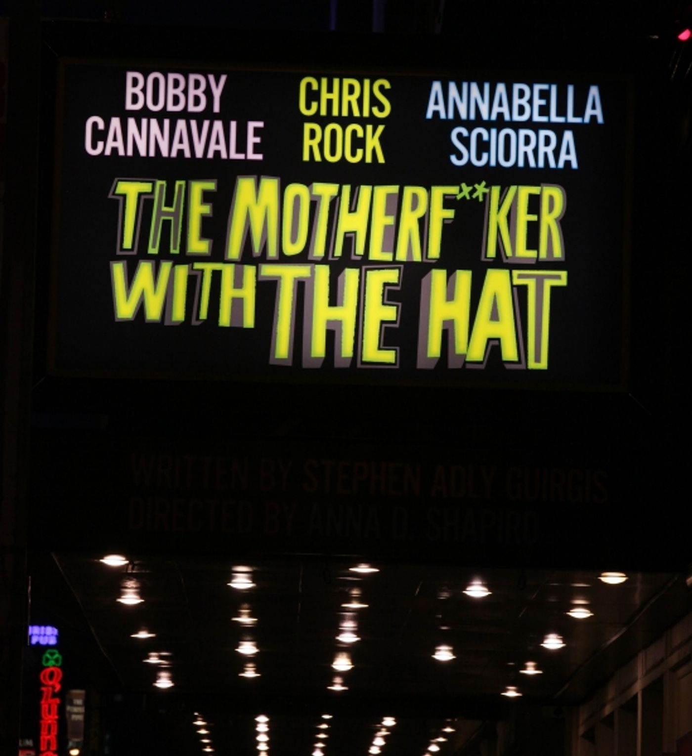 Photo Coverage: THE MOTHERF**KER WITH THE HAT Opening Night Curtain Call  Image