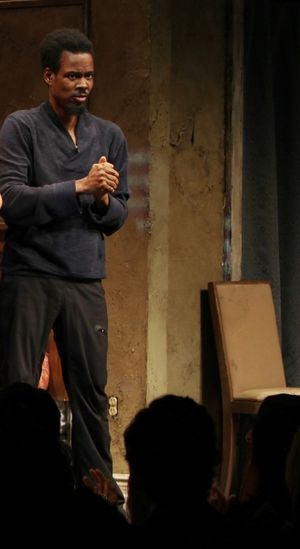 Chris Rock during The Broadway Opening Night Performance Curtain Call for 'The Mother F**ker with the Hat' in New York City. @ BroadwayWorld Chris Rock during The Broadway Opening Night Performance Curtain Call for 'The Mother Photo