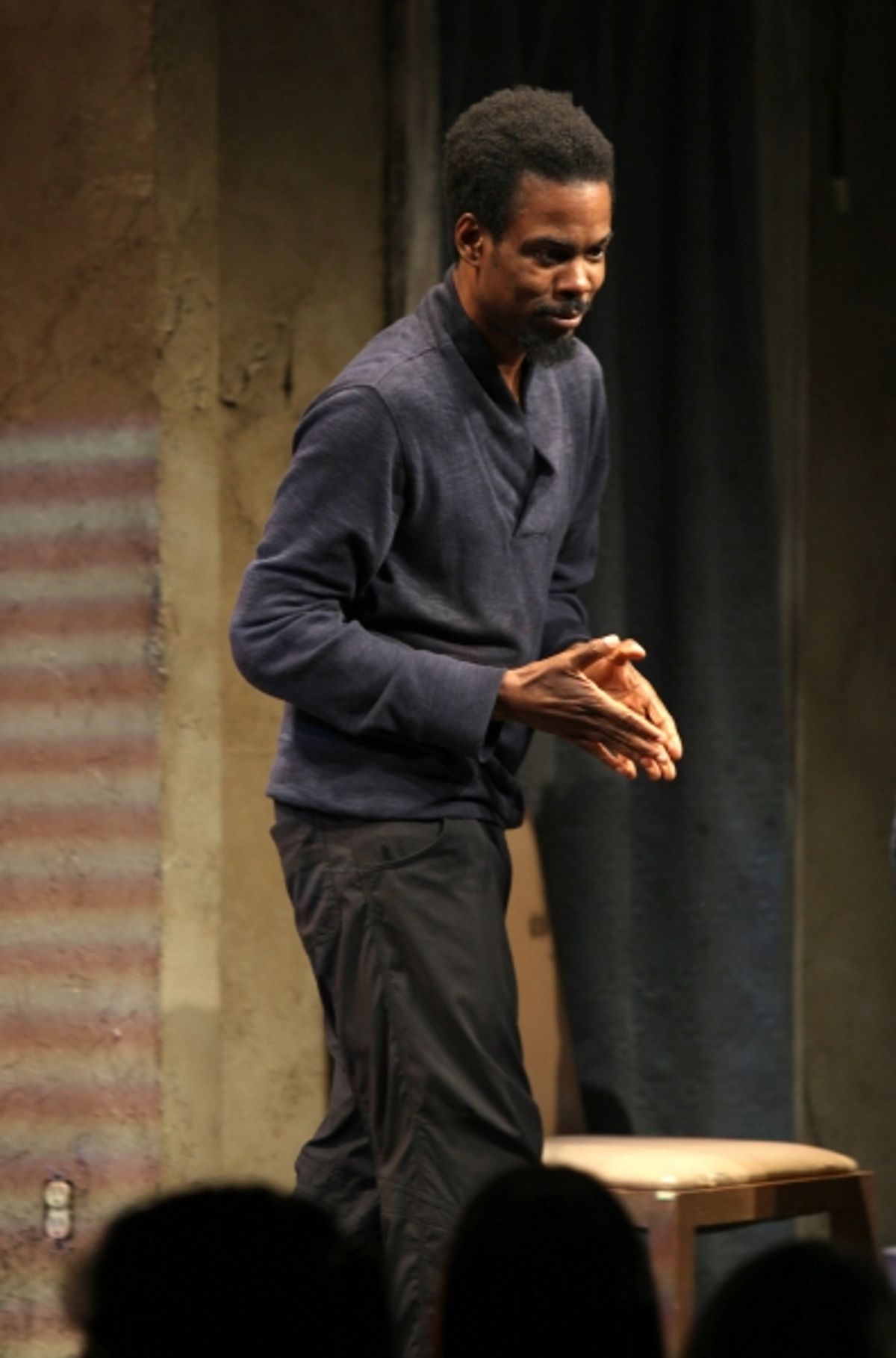 Chris Rock during the Broadway Opening Night Performance Curtain Call for 'The Mother F**ker with the Hat'  in New York City. at 