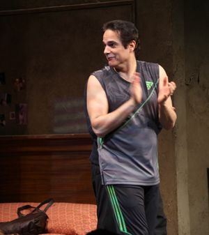 Yul Vazquez during the Broadway Opening Night Performance Curtain Call for 'The Mothe Photo