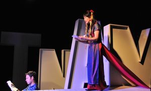 Paco Tolson and Amy Kim Waschke Photo