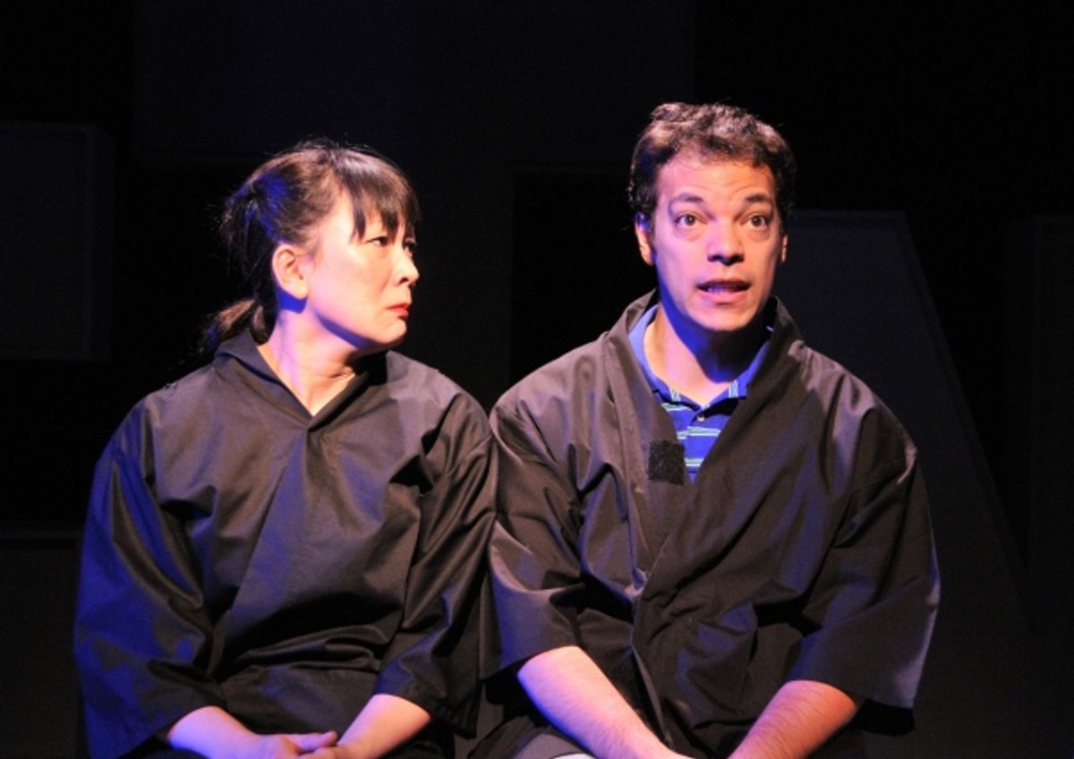 Amy Kim Waschke and Paco Tolson at 