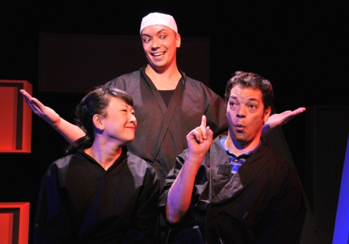 Amy Kim Waschke, Jon Hoche, and Paco Tolson at 