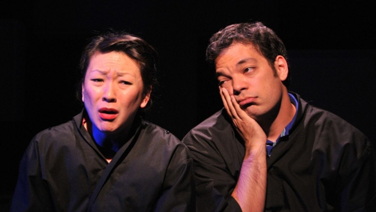 Amy Kim Waschke and Paco Tolson  at 