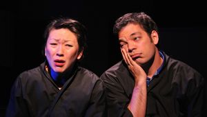 Amy Kim Waschke and Paco Tolson  Photo