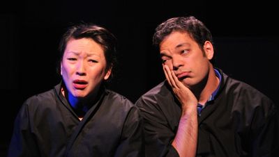 Amy Kim Waschke and Paco Tolson  Photo