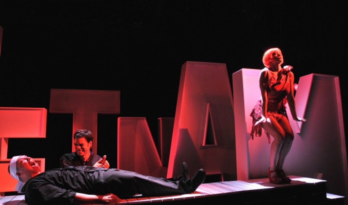 Jon Hoche, Paco Tolson, and Bonnie Sherman at 