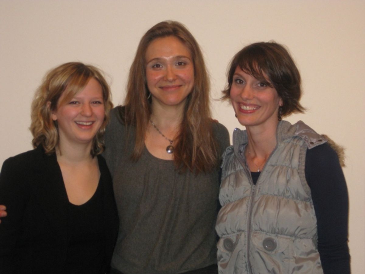 Emily Walton, Sarah Sokolovich & Jamey Hood at 