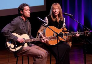 Ben Simon and Carly Simon @ BroadwayWorld Ben Simon and Carly Simon Photo