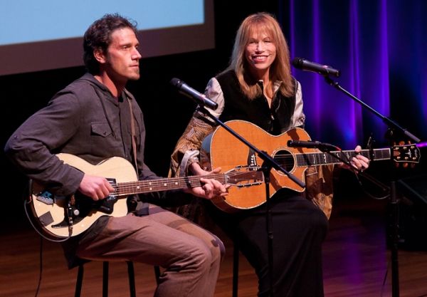 Ben Simon and Carly Simon Photo