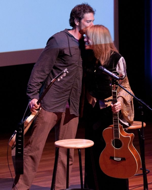 Ben Simon and Carly Simon Photo