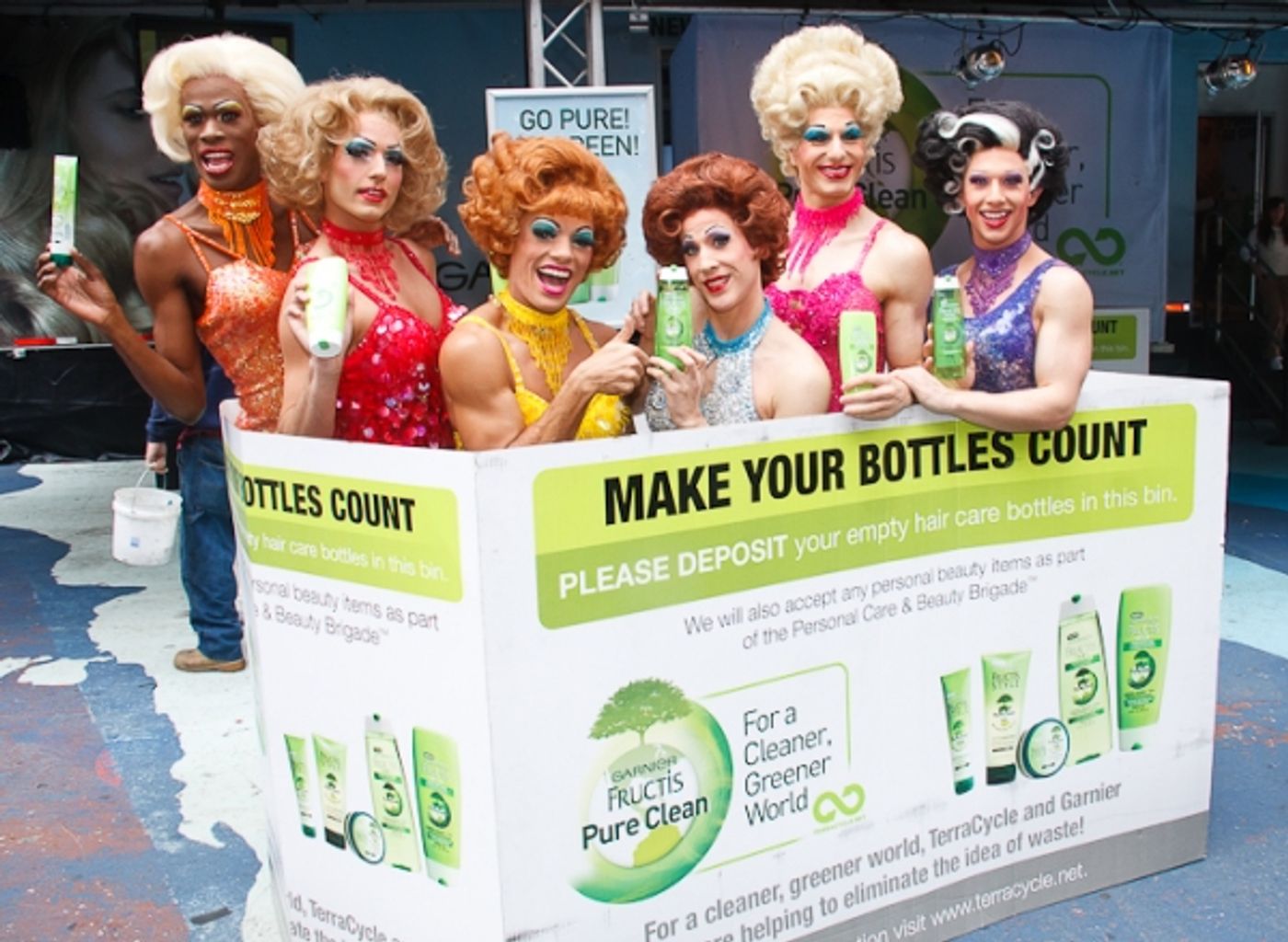Photo Coverage: LA CAGE Supports Garnier's Cleaner Greener Tour  Image