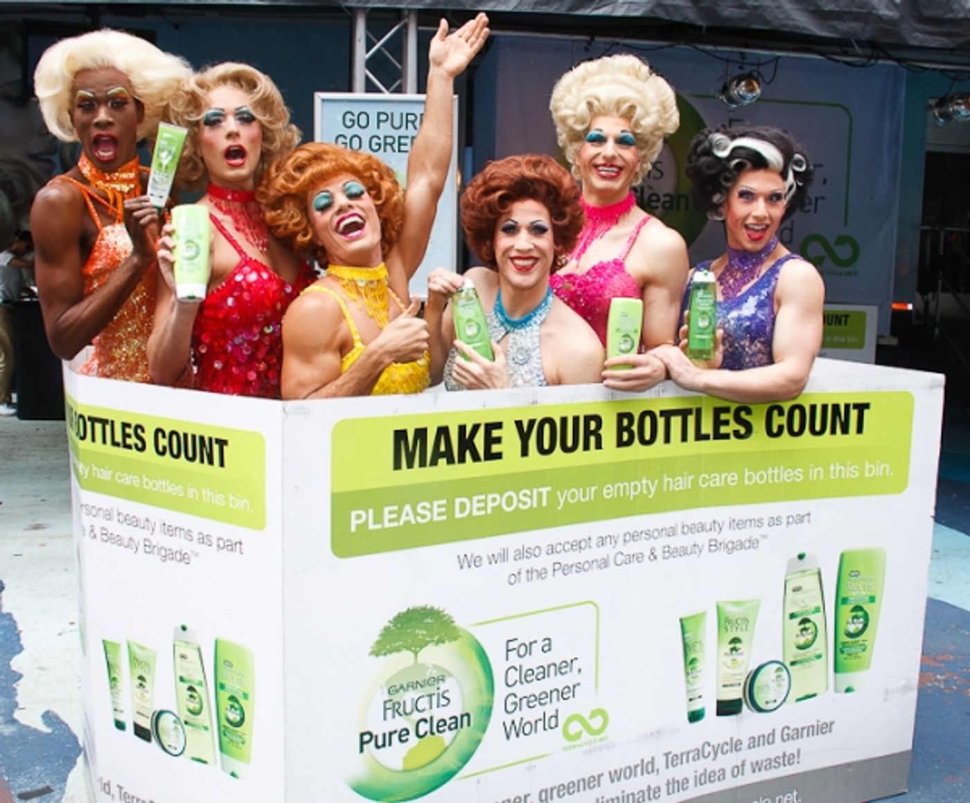 Photo Coverage: LA CAGE Supports Garnier's Cleaner Greener Tour  Image