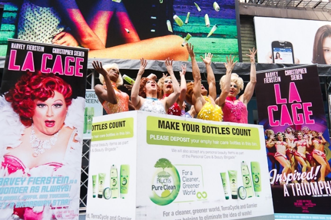 Photo Coverage: LA CAGE Supports Garnier's Cleaner Greener Tour  Image