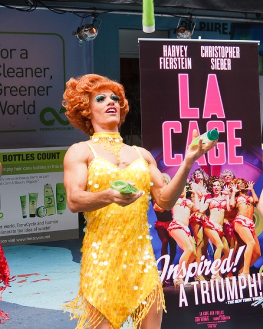 Photo Coverage: LA CAGE Supports Garnier's Cleaner Greener Tour Image