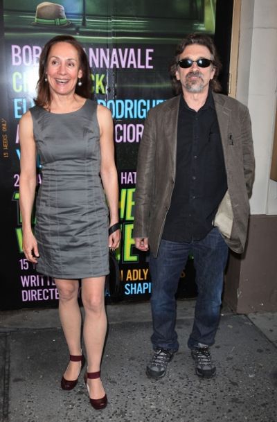 Laurie Metcalf & Dennis Boutsikaris attending the Broadway Opening Night Performance  Photo
