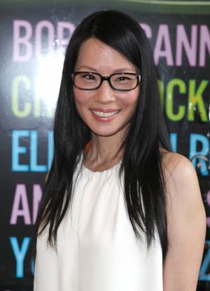 Lucy Liu attending the Broadway Opening Night Performance for 'The Mother F**ker with the Hat' in New York City. @ BroadwayWorld Lucy Liu attending the Broadway Opening Night Performance for 'The Mother F**ker wit Photo