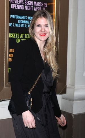 Lily Rabe attending the Broadway Opening Night Performance for 'The Mother F**ker with the Hat' in New York City. @ BroadwayWorld Lily Rabe attending the Broadway Opening Night Performance for 'The Mother F**ker wi Photo