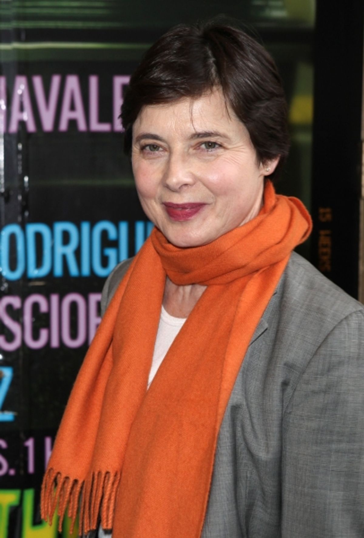 Isabella Rossellini attending the Broadway Opening Night Performance  for 'The Mother F**ker with the Hat'  in New York City. at 