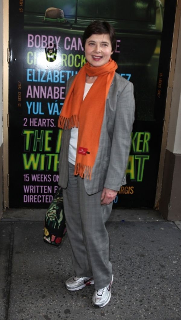 Isabella Rossellini attending the Broadway Opening Night Performance  for 'The Mother Photo