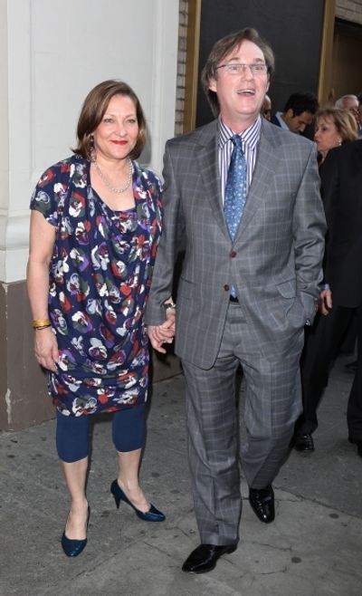 Georgiana Bischoff & Richard Thomas attending the Broadway Opening Night Performance  Photo
