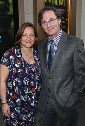 Georgiana Bischoff & Richard Thomas attending the Broadway Opening Night Performance  Photo