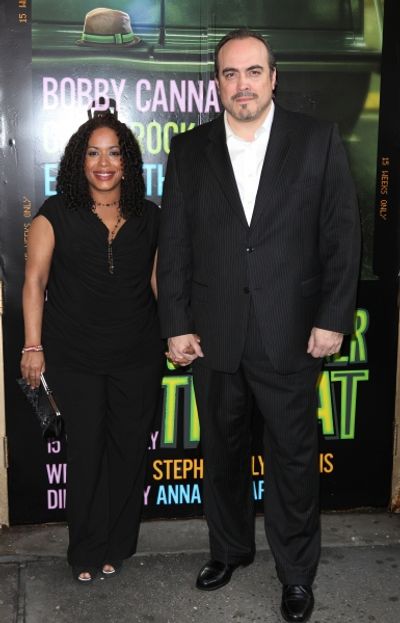 Liza Colon-Zayas & David Zayas attending the Broadway Opening Night Performance  for  Photo
